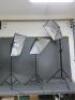 3 x Pixapro Professional Studio Lighting Kit to Include: 2 x Pixapro 135W Studio Lights with Tripod Stands & 1 x Pixapro 135W Studio Light with Tripod & Boom Stand. Comes with Neewer Carry Bag. - 4