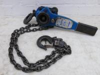 Tactel Bravo 750kg Heavy Duty Lever Hoist with 1.5m Chain. NOTE: included on test certificate from company.