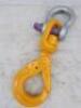 Yoke 5.3Ton 13-8 WRB 1/2" Swivel Safety Hook with 2Ton Bow Shackle. NOTE: included on test certificate from company.