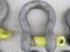 11 x D & Bow Lifting Shackles to Include: 2 x Bow WLL 3.25T, 8 x D WLL 12T & 1 x Other. NOTE: 10 x included on test certificate from company. - 2