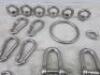 Quantity of Assorted Stainless Steel Items to Include Lifting Eyes, Shackles, Clips & Others (As Viewed/Pictured). - 2