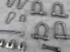 Quantity of Assorted Stainless Steel Items to Include Lifting Eyes, Shackles, Clips & Others (As Viewed/Pictured). - 5