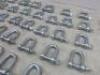 Approx 50 x Assorted Steel Shackles (1-2") & 2 Lengths of Chain. - 5