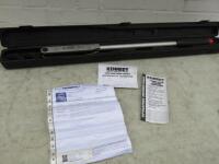 Kennedy, Fixed Head Torque Wrench with Documents in Carry Case.