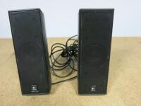 Pair of Logitech Speakers.