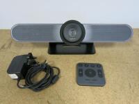 Logitech Meetup Camera and Speaker phone Unit, Model V-R0007. Comes with Remote & Power Supply.