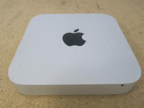 Apple Mac Mini, Model MacMini 6.1, Running macOS High Sierra 10.13.6, Intel Core i5-2.5Ghz, Intel HD Graphics 4000 1536MB, 4GB RAM, 500GB SATA Disk.