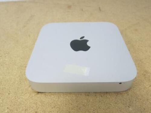 Apple Mac Mini, Model A1347. Running macOS X El Capitan 10.11.6, Intel Core i5, Intel HD Graphcs 4000 1536MB Graphics, 4GB RAM, 500GB SATA Disk.