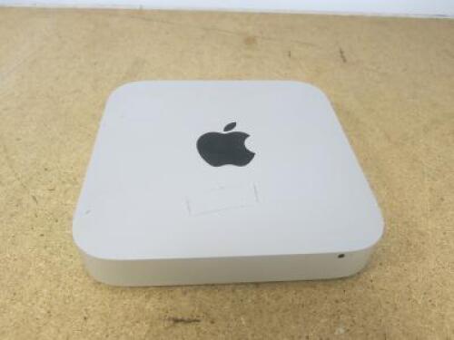 Apple Mac Mini, Model A1347. Running macOS X El Capitan 10.11.6, Intel Core i5, Intel HD Graphcs 4000 1536MB Graphics, 4GB RAM, 500GB SATA Disk.