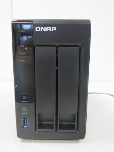 QNAP Network Attached Storage, Model TS-251+. Comes with 2 x 1GB Barracuda HDD & Power Supply.
