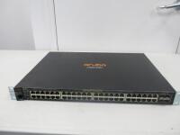 HP Enterprise Aruba 2530-48G PoE+ Switch, Model J9772A.