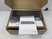 Boxed/New Belkin OmniView Soho KVM Switch with Audio, Model F1DD104L. Comes with Power Supply, Cables & User Manual.