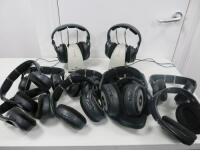 14 x Sennheiser Headband Wireless Headphones to Include: 10 x HDR130, 2 x HDR120 & 2 x TR130 Charging Bases.