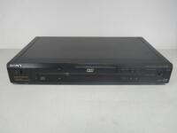 Sony CD/DVD Player, Model DVP-S335. NOTE: requires plug.