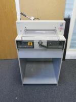 EBA Guillotine, Model EBA 430e.No VAT on Lot.