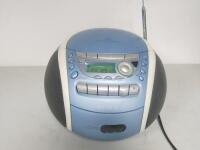 Sony CD/Radio/Cassette Player, Model CFD-E95L. Comes with Power Supply.