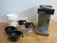 Bravilor Bonomat Coffee Perculator, Model NOVO 2. Comes with 2 x Jugs & Qty of Filters,