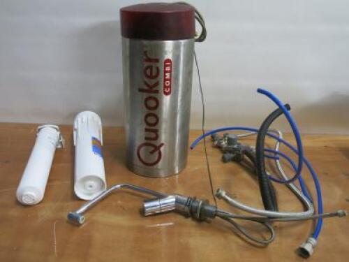 Quooker Combi Instant Boiling Water Tap. Comes with Tap, 2 x Omni Pure Filters & Leads (As Viewed/Pictured).