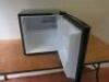 Russell Hobbs Counter Top Refrigerator, Model RHTTLF1B-AZ. Size H48cm x W50cm x D44cm. NOTE: missing freezer door - 4