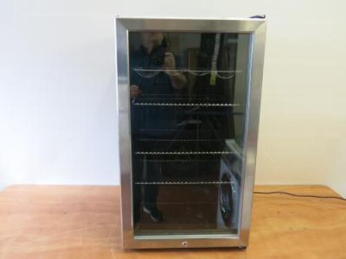 Husky Under Counter Wine & Drinks Cooler, Model HUS-HM39EL.Size H85cm x W47cm x D47cm.