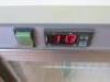 Tefcold Illuminated Undercounter Glass Door Bottle Cooler, Model UR200G S/S. Size H86cm x W60cm x D60cm - 3