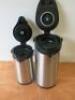 2 x Cresimo Pump Action Thermal Coffee Flasks to Include: 1 x 2.2Lt & 1 x 3Lt. - 3