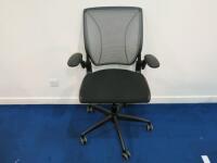 Humanscale Office Swivel Chair with Mesh Back.