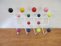 Vitra Eames Style Hang It All Multicoloured Coat/Hat Rack.