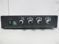 Kramer 4 x 4 Video Audio Matrix Switcher, Model VS-6E11.