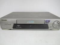 Panasonic Video Plus Video Recorder, Model NV-FJ610.