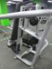 Precor Shoulder Press Weight Machine, Discovery Selectorized Strength Line, S/N CW35323-103. - 12