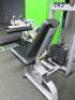 Precor Seated Leg Curl Weight Machine, Discovery Selectorized Strength Line, S/N CW35350-102. - 2