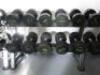 Large Set of 56 x Jordan Urethane Dumbbell Weights with Racks to Include: 9 x Rack Supports, 12 x Weight Cradles & Dumbbell Weights Ranging from 2.5kg-50kg. - 5