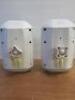 2 x Apart Mask Series 2 Way Speaker in White, Model MASK6TW. - 4