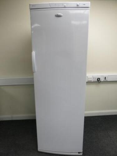 Whirlpool Upright Freezer, Model AFG8131. Size H179cm x W60cm x D60cm.