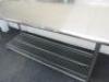 Stainless Steel Prep Table with Back Splash & Stainless Steel Wire Shelf Under, Size H80cm x W180cm x D60cm. - 3