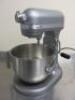 Kitchen Aid Heavy Duty Mixer in Silver with Bowl, Guard & Attachments (As Viewed/Pictured). - 3