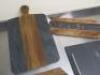 4 x Assorted Cheese/Bread Boards to Include: 2 x Jeff Banks Pour Le Maison & 2 Slate & Wood Others (As Viewed/Pictured). - 3