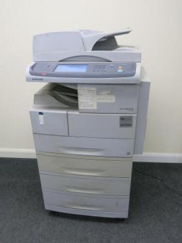 Samsung Multi Xpress Photo Copier, Model SCX654N, Total Impression Count: 381148 DOM 07/2009.