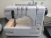 Janome Cover Pro 1000CPX Sewing Machine, S/N 796210914. Comes with Foot Pedal & Cover. - 3