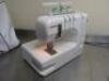Janome Cover Pro 1000CPX Sewing Machine, S/N 796210914. Comes with Foot Pedal & Cover. - 7