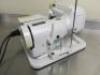Juki Baby Blind Stitch CM-606 Sewing Machine, S/N 088300. Comes with Foot Pedal & Cover. - 5