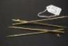 Phine Azagaie Gold Plated (925 marked) twin spike shoulder duster earring pair (one detached fitting). - 4