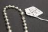 Phine Silver Plated (925 marked) 170mm string of beads bracelet. - 3