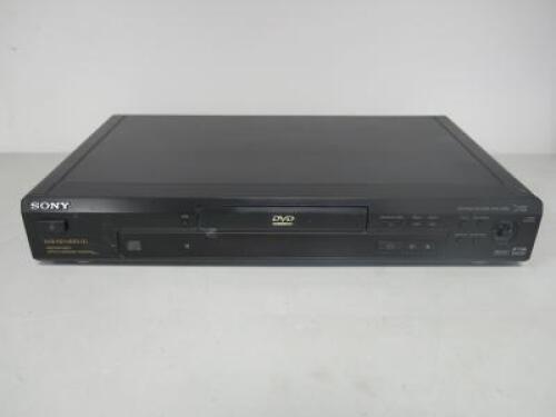 Sony CD/DVD Player, Model DVP-S335. NOTE: requires plug.