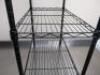 3 Tier Plastic Coated Wire Shelf, Size H79cm x W60cm x D35cm. - 4