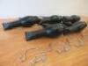 5 x Parlux Hair Tools 2000 Hair Dryers. Comes with 5 x Ring Holders. NOTE: plugs are required. - 2