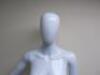 Eve K10 Female Gloss Finish Mannequin on Glass Stand. - 4