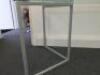 Glass Top Table on Metal Frame Legs, Size H71cm x W180cm x D82cm. No VAT on Lot.   - 8