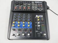 Alto Zephyr 6 Channel Compact Mixer, Model ZMX862. Comes with Power Supply.